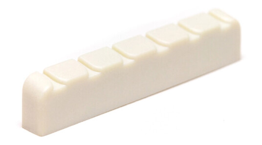 Graph Tech Tusq Pq-6200-L0 Lefthand Classical Guitar Nut, Flat, Slotted