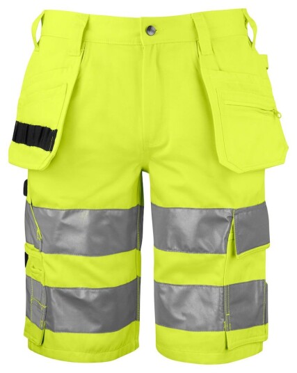 ProJob 6535 Shorts En Iso 20471 Kl 2/1 Yellow/Black C44/144