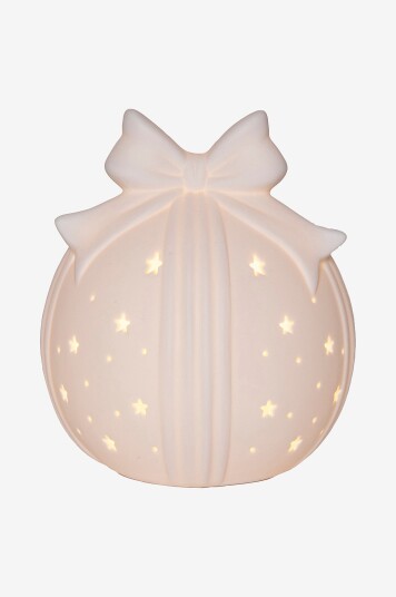 Star Trading   Dekorasjon Rozy 14cm   Hvit