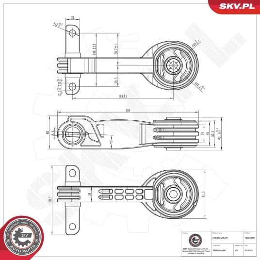 Motorfeste ESEN SKV 75SKV390