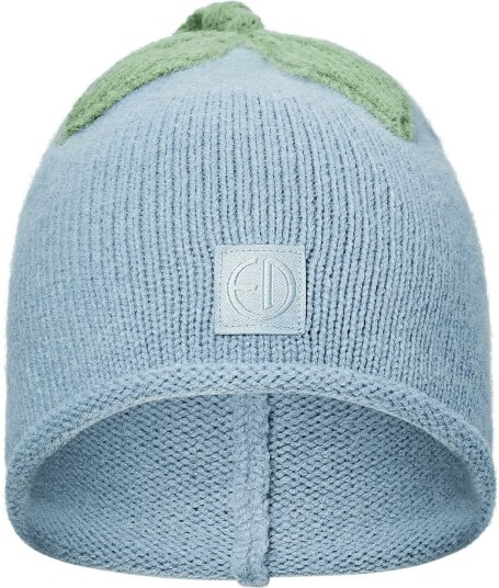 Elodie Details Furry Knit Beanie Blueberry Bliss 0 6M Blue 6 12M