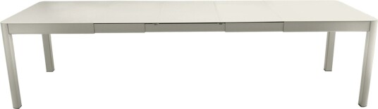 Fermob   Ribambelle Table With 3 Extensions Clay Grey   Utendørs Spisebord   Grønn,Grå   Metall