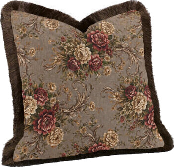 Florienne putetrekk frynser taupe