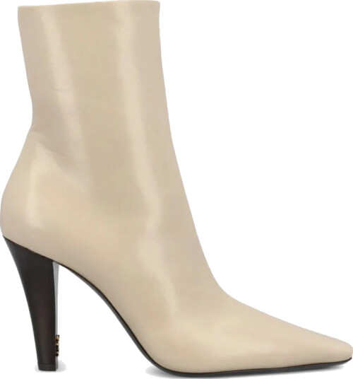 Saint Laurent Dame Sko Beige 40 EU,