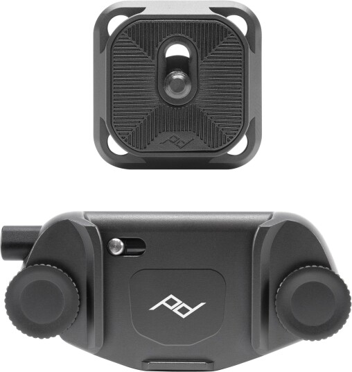 Peak Design Capture Camera Clip v3 Passiv holder i Sort Aluminium