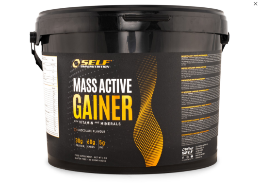 SELF Mass Active Gainer 4kg - Chocolate