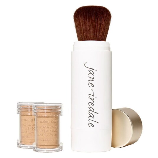 Jane Iredale Amazing Base Refillable Brush Suntan 2x Refills Jane Iredale Amazing Base Refillable Brush Suntan 2x Refills