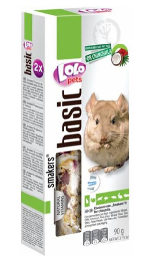Lolo Pets Frøstenger Chinchilla M. Kokos Og Rose