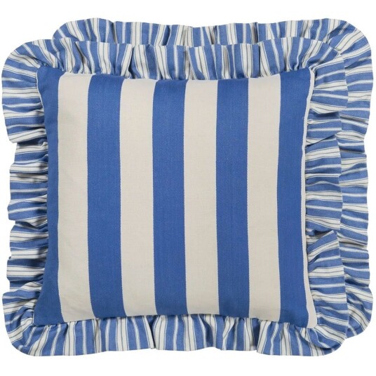 Designers Guild Berkeley Stripe Pute 43x43 cm Cobalt