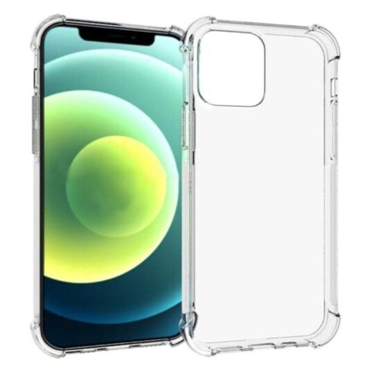INCOVER iPhone 13 Pro Shock-Proof Fleksibel Plast Deksel - Gjennomsiktig