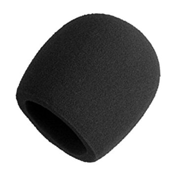 Shure A58WS Skum Vindhette for SM58 Mikrofoner Sort