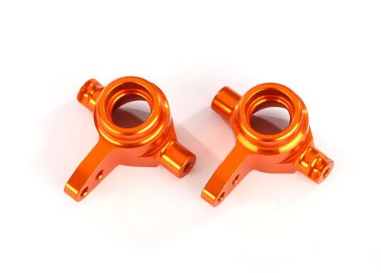 Traxxas 6837A Steering blocks 6061-T6 aluminum orange-anodize