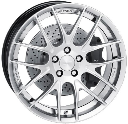 Breyton BE GTS-AV Slv 8 x 17 CB66,60 ET45 5/112 8 x 17