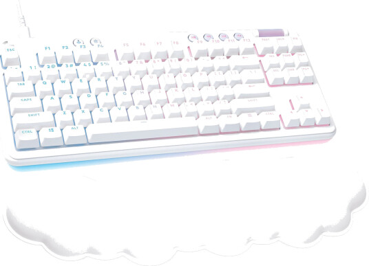 Logitech G713 Tenkeyless Gamingtastatur med Taktile GX Brown Brytere - Off White - Nordisk Logitech G713 Tenkeyless Gamingtastatur med Taktile GX Brown Brytere - Off White - Nordisk