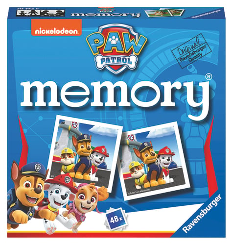 Paw Patrol Mini Memory Barnespill med 48 kort fra Ravensburger