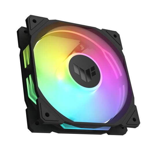 ASUS TUF Gaming TR120 ARGB Reverse 120mm Kabinettvifte Svart ASUS TUF Gaming TR120 ARGB Reverse 120mm Kabinettvifte Svart
