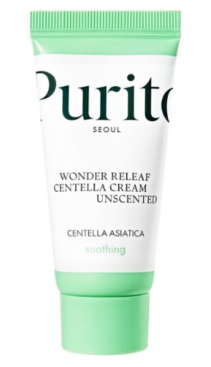 Purito Seoul Wonder Releaf Centella Krem Uparfymert 15 ml for Sensitiv Hud