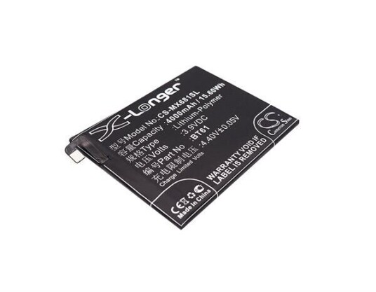 MeiZu Meilan Note 3 batteri (4000 mAh 3.9 V, Sort)