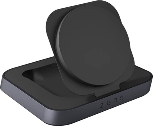 Zens 15W Magnetisk Trådløs Nattbordslader Qi - Svart