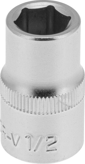 PELA Firkantfeste 562446 Pipe 1/2", 6-Kant, Kort 1/2"