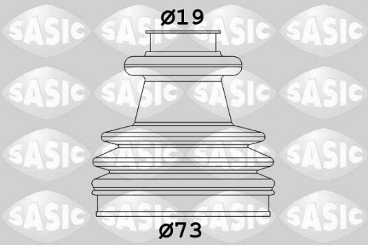 Sasic Mansjett drivaksel SASIC 2933813