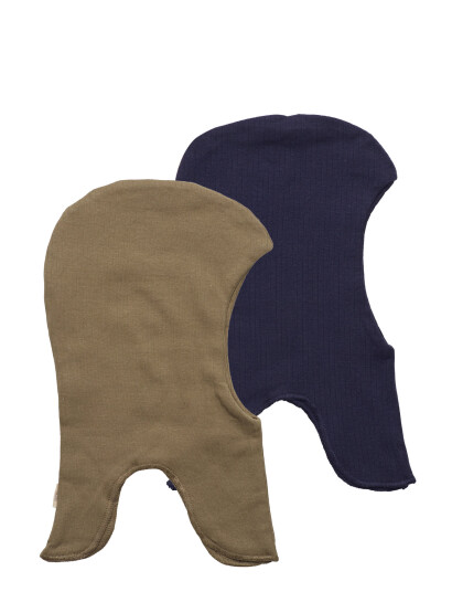 Minymo Balaclava, Double (2-Pack) - Multi/patterned - 56 Minymo Balaclava, Double (2-Pack) - Multi/patterned - 56