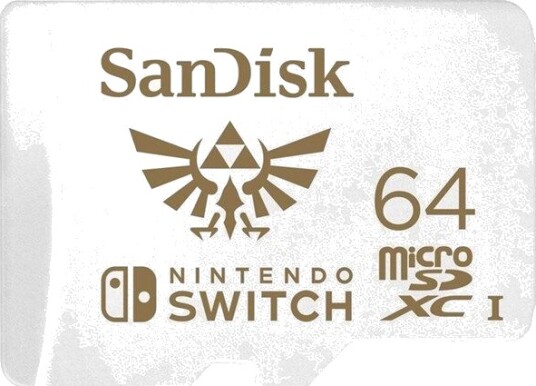 SanDisk Nintendo Switch microSD-card - 64GB - Zelda edition