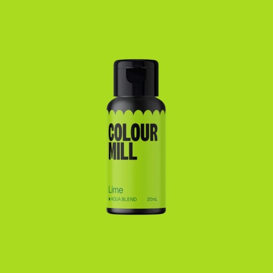Colour Mill Vannbasert Farge Lime 20ml B.F. 1/925 Colour Mill Vannbasert Farge Lime 20ml B.F. 1/925