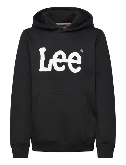 Lee Jeans Wobbly Graphic Bb Oth Hoodie Black 122 Lee Jeans Wobbly Graphic Bb Oth Hoodie Black 122