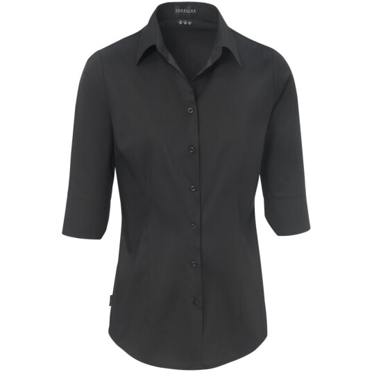 JOBELINE Delano Damebluse 3/4 arm Svart Størrelse 44