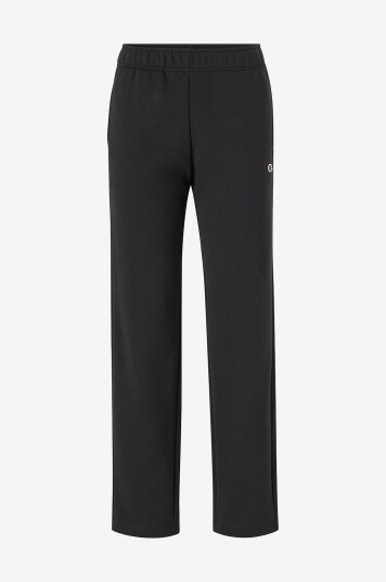 Champion Sweatpants Straight Hem Svart Champion Sweatpants Straight Hem Svart