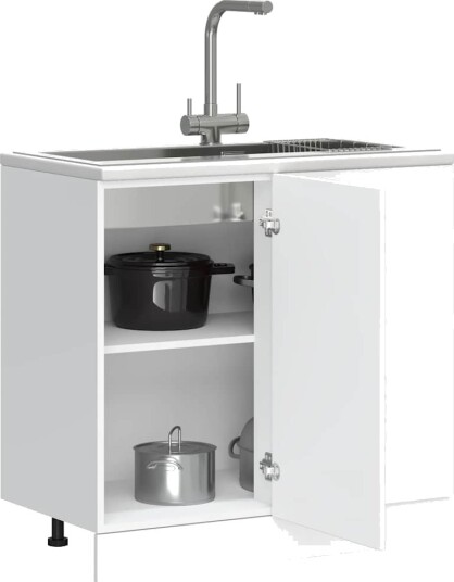 Vask underskap hvit konstruert tre 8721158426352 Vask underskap hvit konstruert tre 8721158426352