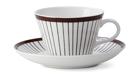 Gustavsbergs Porslinsfabrik Ribb Kaffegods konisk