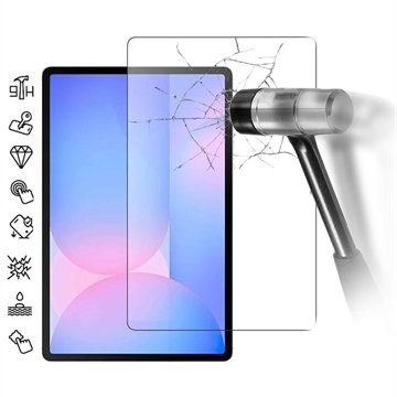 Samsung Galaxy Tab S10 FE+ Beskyttelsesglass   Case Friendly Gjennomsiktig
