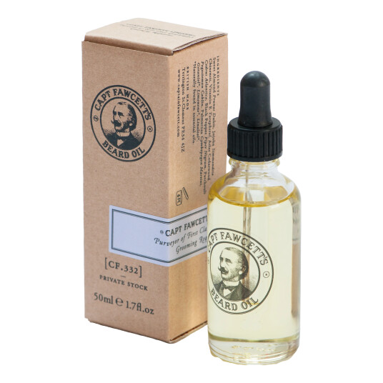Captain Fawcett's skjeggolje - Private Stock