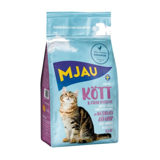 Mjau Kjøttsmak (3.5 kg)
