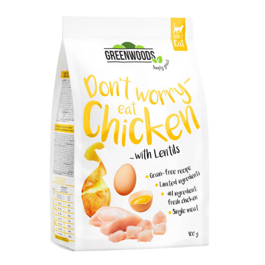 Greenwoods Kylling Med Linser Poteter Og Egg 400 G