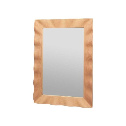 Broste Copenhagen Speil Complete Tre/Glass Sort Broste Copenhagen Speil Complete Tre/Glass Sort
