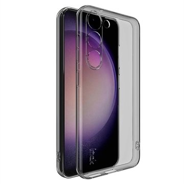 Imak UX-5 Samsung Galaxy S23 5G TPU-deksel Svart / Gjennomsiktig