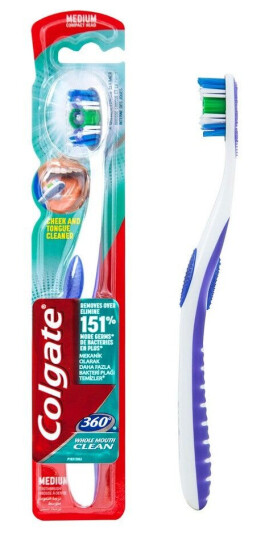 Colgate Tannbørste 360 º