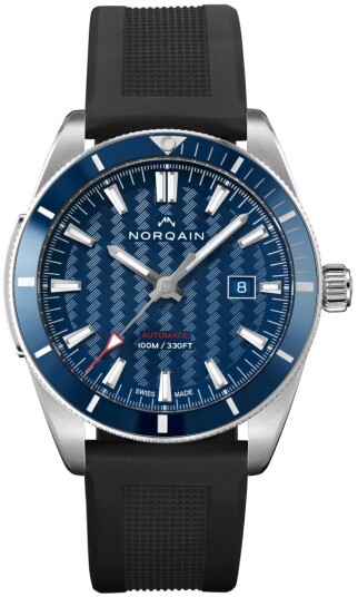 Norqain Herreklokke N1000C02A/A101/10BR.20S Adventure Blå/Gummi Ø42