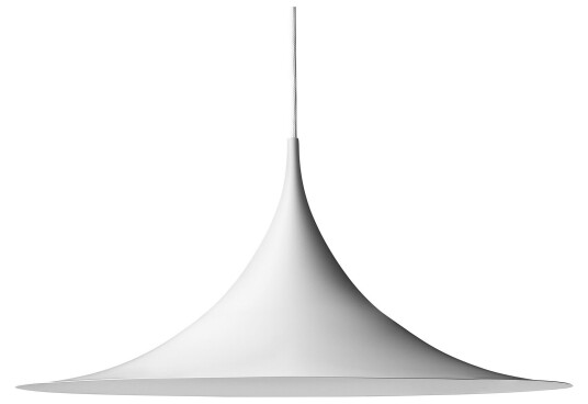Gubi - Semi Taklampa Ø 60 Cm, Matt White - Pendellamper - Bonderup & Thorup - Hvit Gubi - Semi Taklampa Ø 60 Cm, Matt White - Pendellamper - Bonderup & Thorup - Hvit