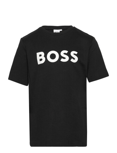 BOSS Short Sleeves Tee-Shirt Black 128 BOSS Short Sleeves Tee-Shirt Black 128
