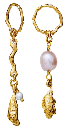 Maanesten Lyric Earring Øredobber Gull female Maanesten Lyric Earring Øredobber Gull female