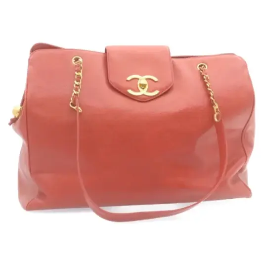 Chanel Vintage Dame Rød