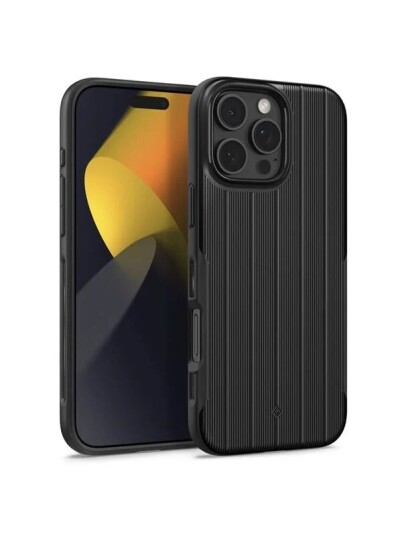 Spigen Caseology Dual Grip MagSafe onyx black iPhone 16 Pro