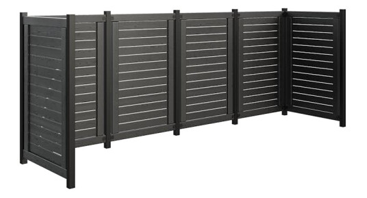 Renovasjonsskjul PLUS Lund 325×85×124 cm Renovasjonsskjul PLUS Lund 325×85×124 cm