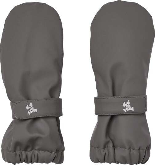 Wheat Votter m. Fleece PU Riley Dark Kull Wheat 3 5 år (98 110) Votter Grå