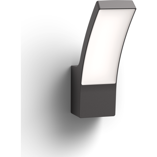 PHILIPS SPLAY LED VEGGLAMPE 12W 4000K, ANTRASITT PHILIPS SPLAY LED VEGGLAMPE 12W 4000K, ANTRASITT