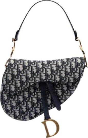 Dior Vintage Dame Pre owned Blå ONE SIZE,